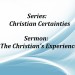 Christian Experience