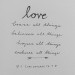 love believes all things