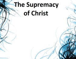 supremacyofchrist