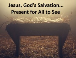 12-27-2020 - Jesus, Gods Salvation