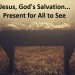 12-27-2020 - Jesus, Gods Salvation